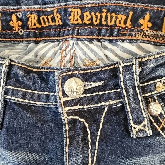 ROCK Revival Kai easy bootcut jeans size 29x32 - Picture 10 of 10
